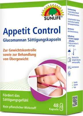 Immagine prodotto di Capsule di glucomannano per la riduzione del peso Sunlife 48 capsule