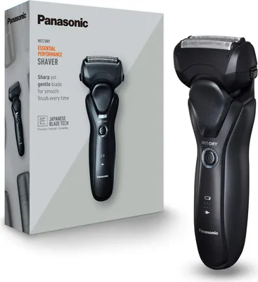 Obrázok produktu pre Panasonic ES-RT37, Planžetový holiaci strojček, Čierna, Tlačidlá, Striedavé napájanie / batéria, Lithium-ion (Li-ion), 54 min