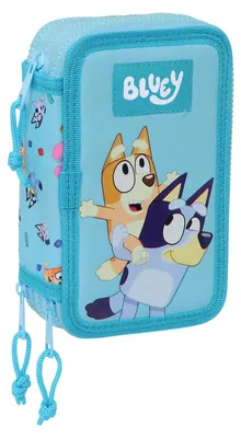 Obrázok produktu pre Trojitý peračník Bluey sky blue 12,5 x 19,5 x 5,5 cm 36 kusov