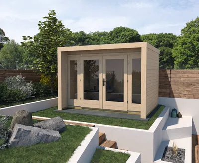 Produktbild von weka Designhaus 263 Gr.3 grau, DT, 2 Fensterpaneele
