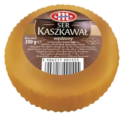 Zdjęcie produktu dla Mlekovita Ser Kaszkawał wędzony 300g
