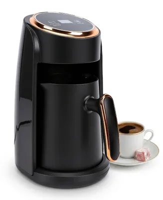 Kaffeemaschine, 600 W, 300 ml, 3-5 Tassen, Mokka, Dampf, Milchaufschäumer