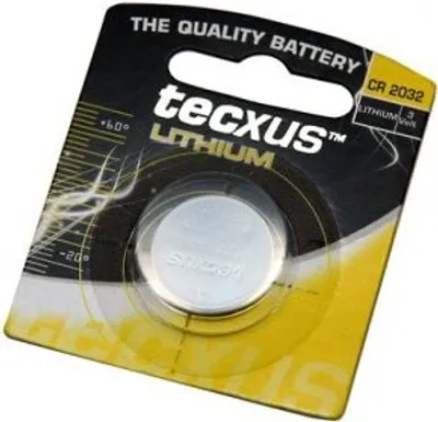 Produktbild von tecxus Knopfzelle Lithium CR 2032