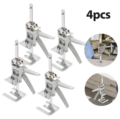 Obrázek produktu pro Eikuavons 4x ruční zvedák nářadí, zvedák pro skříně, zvedací zařízení do 150 kg, zdvih 0-145 mm