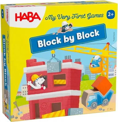 Produktbild von Haba My Very First Games Block By Block Brettspiel Mehrfarbig  Mehrfarbig One Size