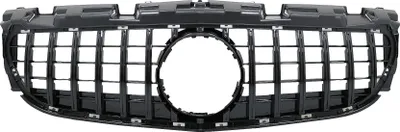Produktbild von Kühlergrill für Mercedes SLC-Klasse R172 MOPF 16-19 Frontgrill GTR Look Schwarz