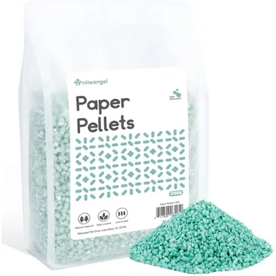 Productafbeelding van Houtvezelbedekking in pellets, mosgroen, voor hamsters, muizen en degus