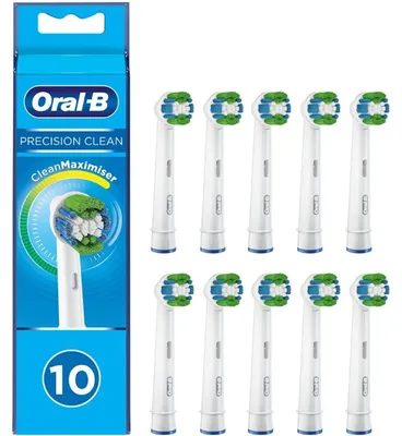 Produktbild von Oral-B Precision Clean 80339360, 10 Stück(e), Blau, Weiß, 3 Monat( e), Deutschland, Oral-B, Alle Oral-B-handvatten, behalve Pulsonic en iO.