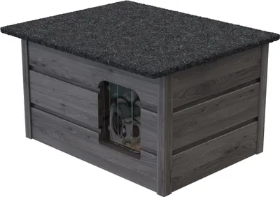 Produktbild von Katzenhaus XL Katzenhütte Katzenhöhle Outdoor draußen winterfest isoliert Holz 8579