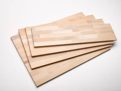 Produktbild von Leimholz Buche 240 x 60 cm 18 mm