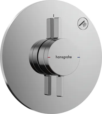 Image de Mitigeur encastré hansgrohe DuoTurn S chromé, 1 consommateur, 1 pièce.