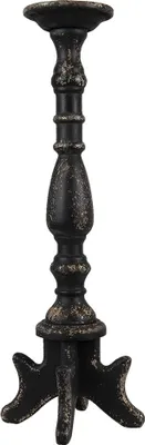 Produktbild von Clayre & Eef Kerzenständer 60 cm Schwarz Holz