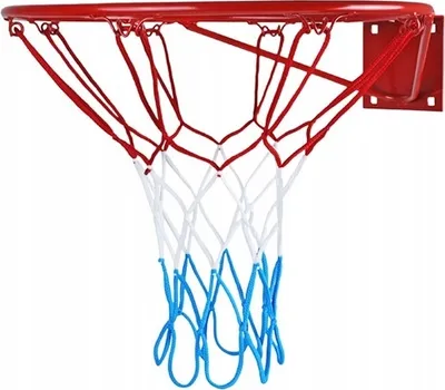 Zdjęcie produktu dla Obręcz do koszykówki Hangring z metalową siatką dla dzieci 37cm / 45cm