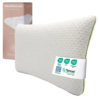 Immagine prodotto di Cuscino viscoelastico per bambini - Traspirante, con memory foam - 50 x 30 cm
