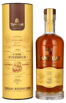 Produktbild von Tanduay Tesoro Reserve Rum Sauternes Cask Finish 42% Vol. 0,7l in Geschenkbox