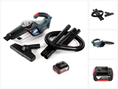 Obrázek produktu pro Akumulátorový vysavač Bosch GAS 18V-1 18V + 1x akumulátor 5,0Ah - bez nabíječky