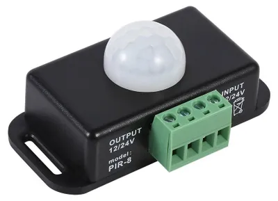 Bewegungssensor-Schalter, 12/24 V, 8 m Reichweite, für LED-Streifen