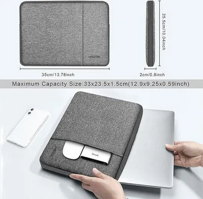 Immagine prodotto di Borsa da viaggio impermeabile per laptop da 13-13,3 pollici