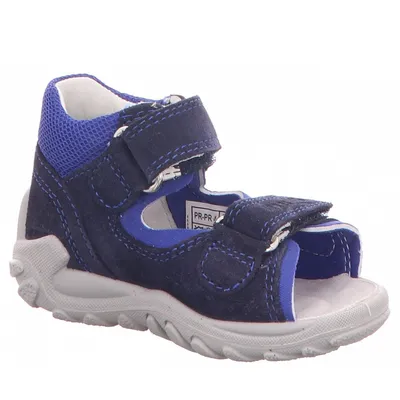Produktbild von superfit FLOW Jungen Lauflernschuhe in Blau, Größe 19