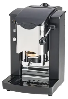 Image de Machine à expresso Faber Slot Inox ESE Pad, noir et argent