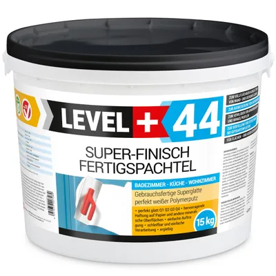 Immagine prodotto di Intonaco polimerico Bianco neve pronto all'uso 15 kg Bagno Cucina Soggiorno Livello+44