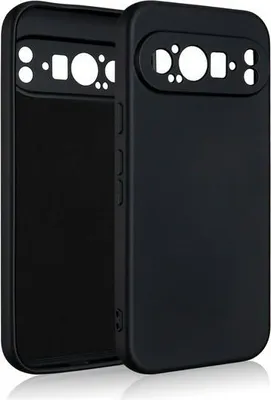 Produktbild von Beline Silikonhülle für Google Pixel 9 Pro schwarz/schwarz Schutzhülle