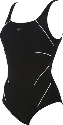 Produktbild von arena Jewel Badeanzug Damen BodyLift figurformend, Farbe:Schwarz, Größe:42