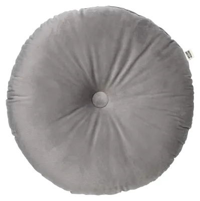Produktbild von Dutch Decor Dekokissen Olly Ø38 cm Grau