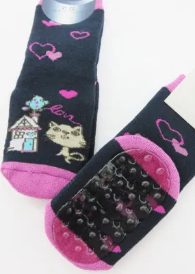 Produktbild von Ewers, Antirutschsocken Stoppi, Katze, Größe 18/19