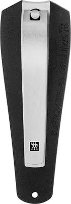 Productafbeelding van Nagelknipper, 90 mm, zwart, met etui