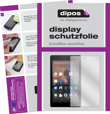 Produktbild von Schutzfolie für Amazon Fire HD 8 (2020) Display Folie klar Displayschutzfolie