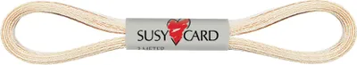 Image de SUSY CARD  11230224 SUSY CARD Geschenkband "Easy", 6 mm x 3 m, champagner