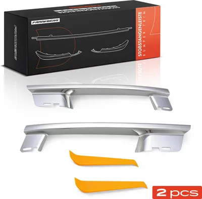 Productafbeelding van Frankberg 2x Sierstrip Bumper Voor voor Mercedes-Benz GLK-Klasse X204