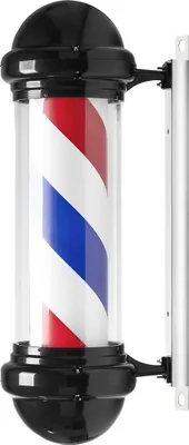 Produktbild von Lichtzylinder für Barber Shop BB-02 schwarz