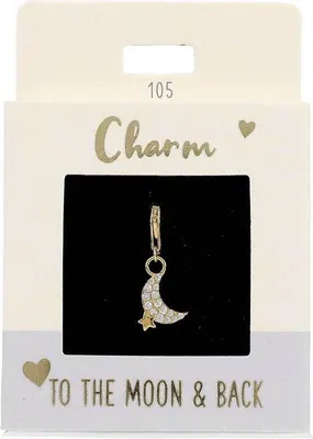Produktbild von DEPESCHE Charm Express yourself Mond gold