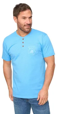 Produktbild von Bewley & Ritch - "Garside" T-Shirt für Herren BG2441 (L) (Blau)