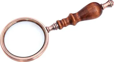 Produktbild von Vergrößerungsglas 10x 88mm Durchmesser Antik Retro Lesen Reparieren