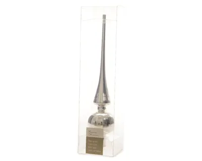 Produktbild von Decoris Spitzenglas Glanz 260 mm Silber