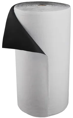 Image de 225 m² de géotextile Aquagart, 300 g/m², noir et blanc, tissu de protection pour le jardin 2 en 1, fabriqué en polyester