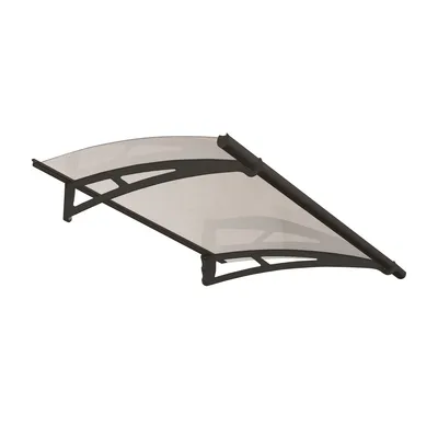 Obrázek produktu pro Stříška PALRAM-Canopia Aquila 150,5x91,5 cm antracitový čirý polykarbonát