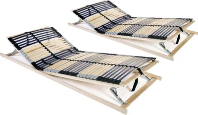 Produktbild von Lattenroste 2 Stk. mit 42 Latten 7 Zonen 70x200 cm