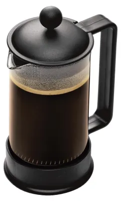 Image de Bodum French Press Brazil - 350 ml, verre résistant à la chaleur, sans BPA, fabriqué au Portugal