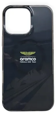 Immagine prodotto di Aston Martin iPhone 16 Pro Custodia cover posteriore - Magsafe - IML F1 Car - Nero
