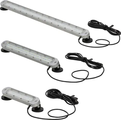 Zdjęcie produktu dla Lampa maszynowa LED BAUER& BÖCKER, płaska, typ: 303 mm