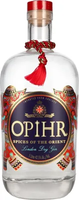 Image de Opihr ORIENTAL SPICED London Dry Gin 42,5% Vol. 1l