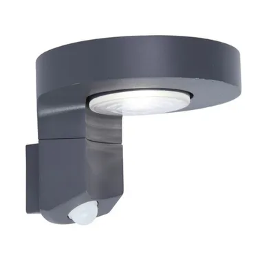 Immagine prodotto di Applique solare a LED LUTEC 2 luci in plastica resistente alle intemperie antracite bianco freddo 2W