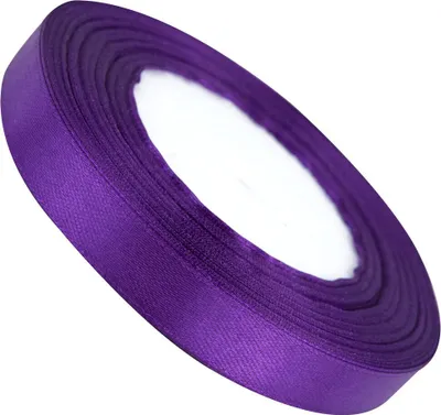 Produktbild von Dekolo Satin  Schleife  Hochzeit  Satinband Geschenkband Schleifenband Geburtstag Deko Violett