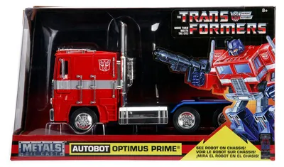 Produktbild von Jada Toys Transformers Optimus Prime 1:24 Die-Cast Spielzeug-LKW