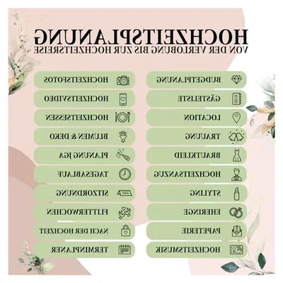 Produktbild von Hochzeitsplaner und Gästebuch Set – Hochzeitsordner zur Planung und Gästebuch für die Hochzeit inklusive kreativer Hochzeitssticker