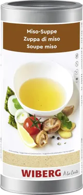 Produktbild von Wiberg Miso Suppe Zutatenmischung typischer Umami-Geschmack 1100g